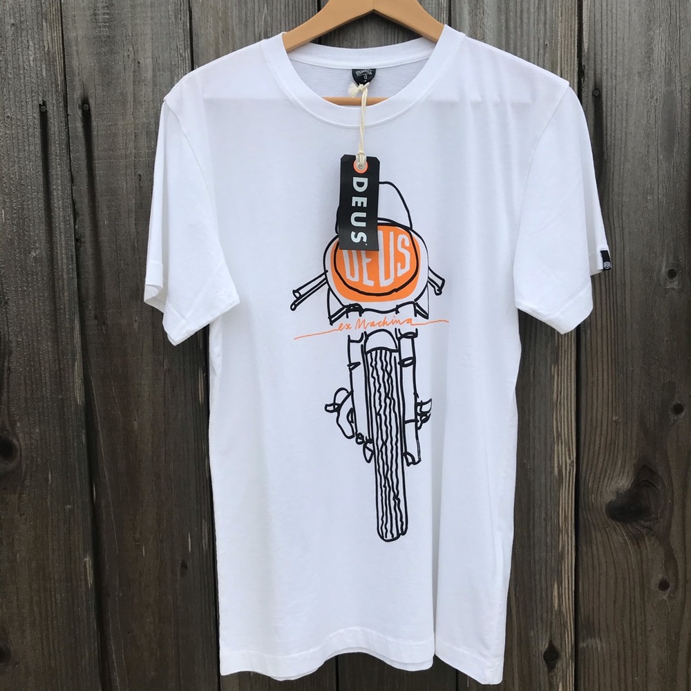 New DEUS T-shirt DMW41808H WHT